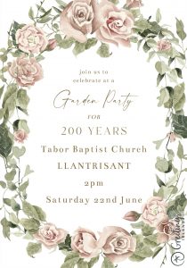 Garden Party Invite